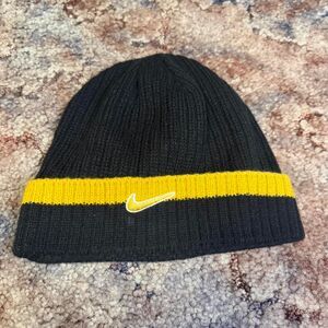 Nike Vanderbilt Gold on black Beanie College Football Sports Beanie